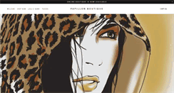 Desktop Screenshot of papillonboutiqueinc.com